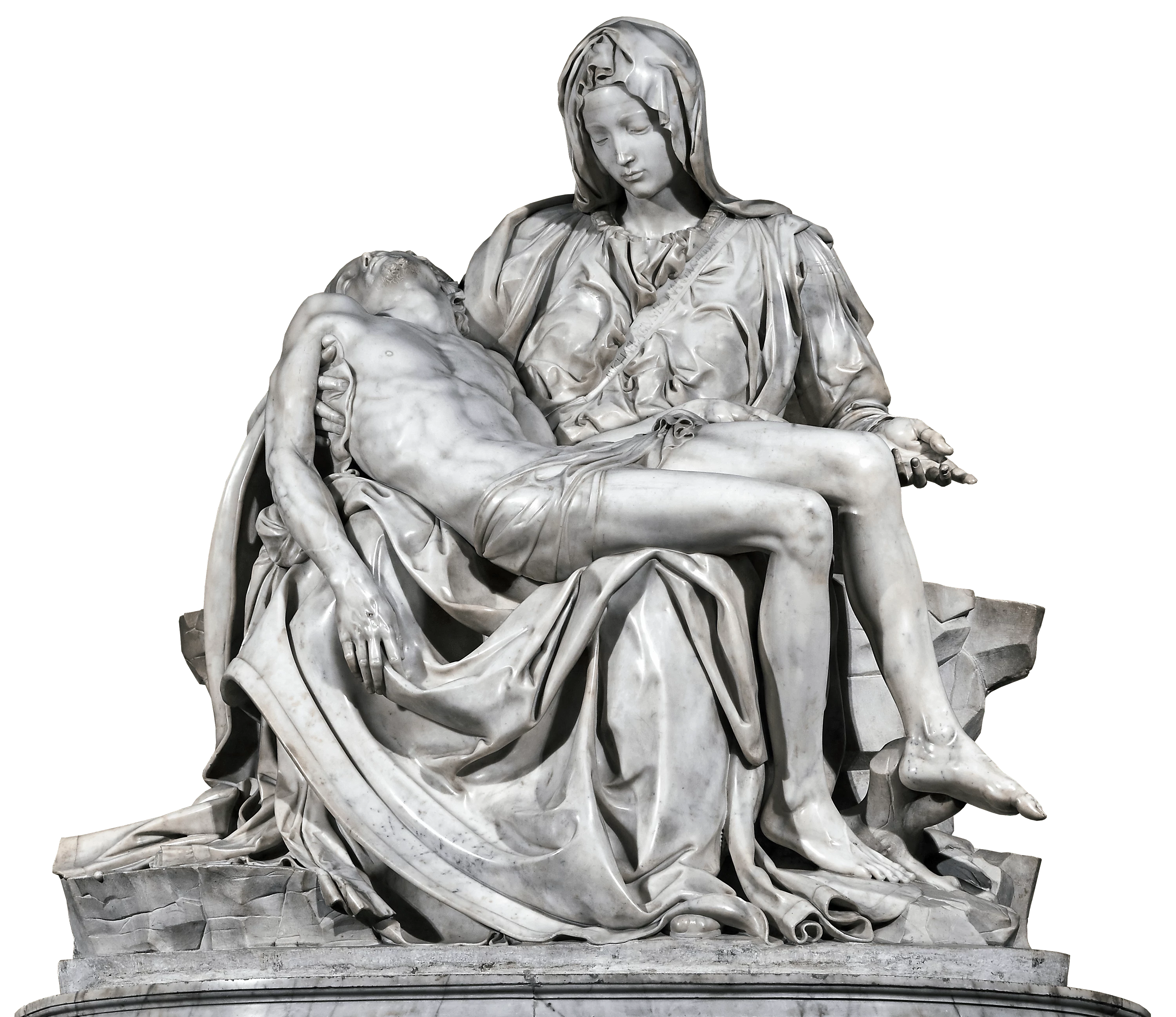 Mary Receives the Body of Jesus